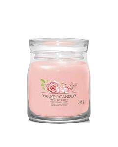 Yankee Candle Fresh Cut Roses Signature Medium Jar